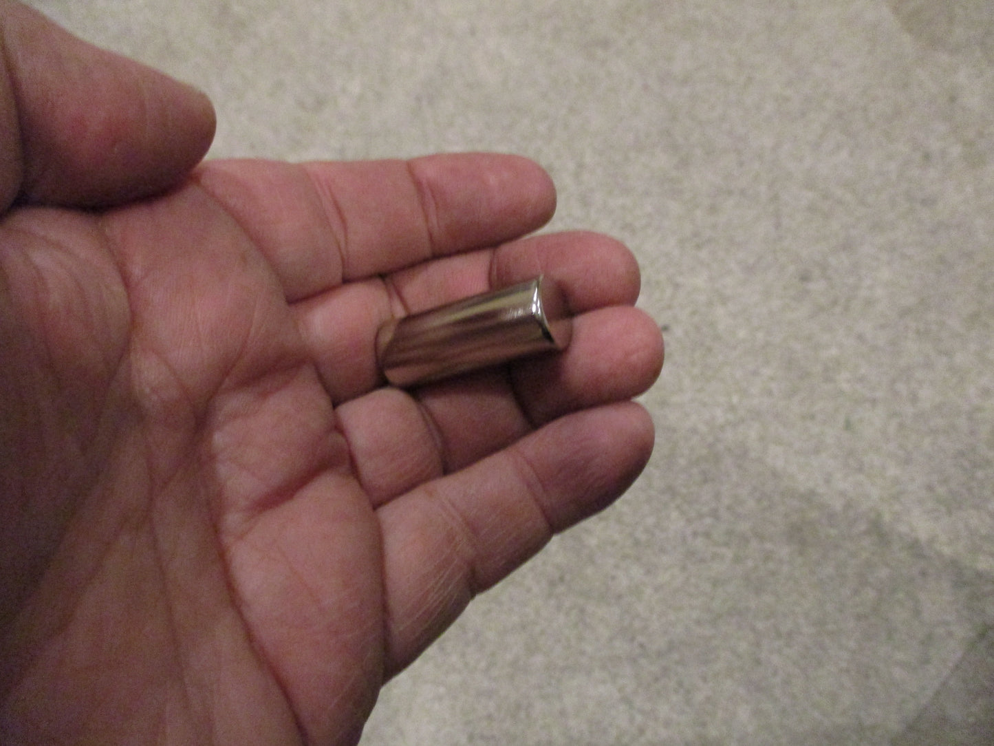 1/2" x 1.25" Nickel Coated Cylinder Neodymium Rare Earth Magnet Grade N52