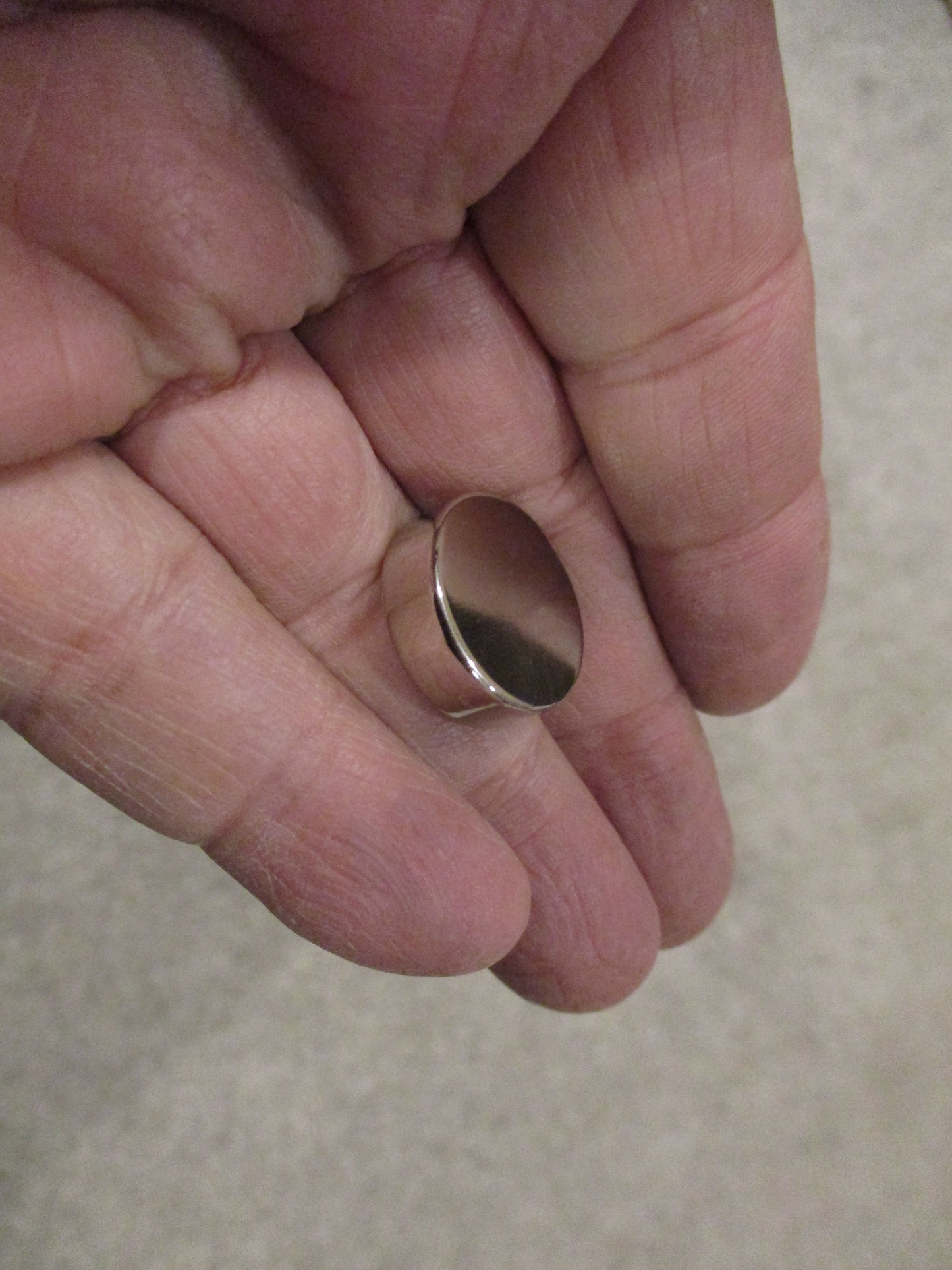 3/4" x 1/4" Disc Rare Earth Neodymium Magnet Nickel Coated Grade N52 Very Powerful