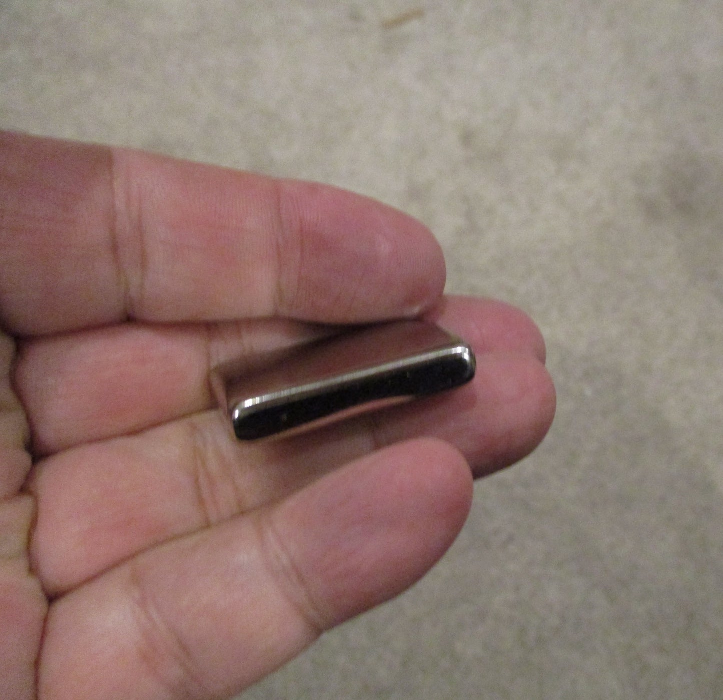 Neodymium Rare Earth Block Magnet 1.25" x 3/4" x 1/4" Grade N52 Nickel Coated